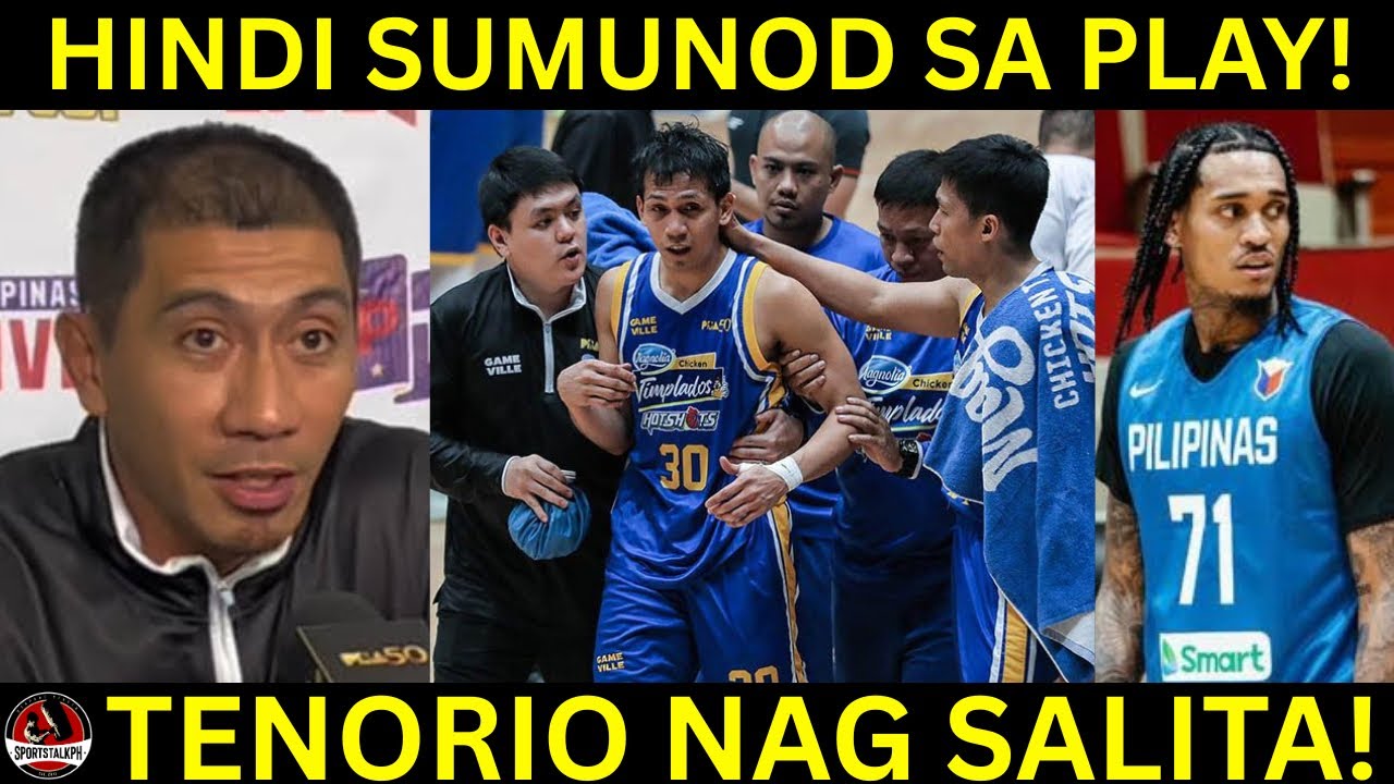 Tenorio REAKSYON sa hindi pag SUNOD sa Play ni Lastimosa kaya NATALO | Clarkson gusto mag GILAS