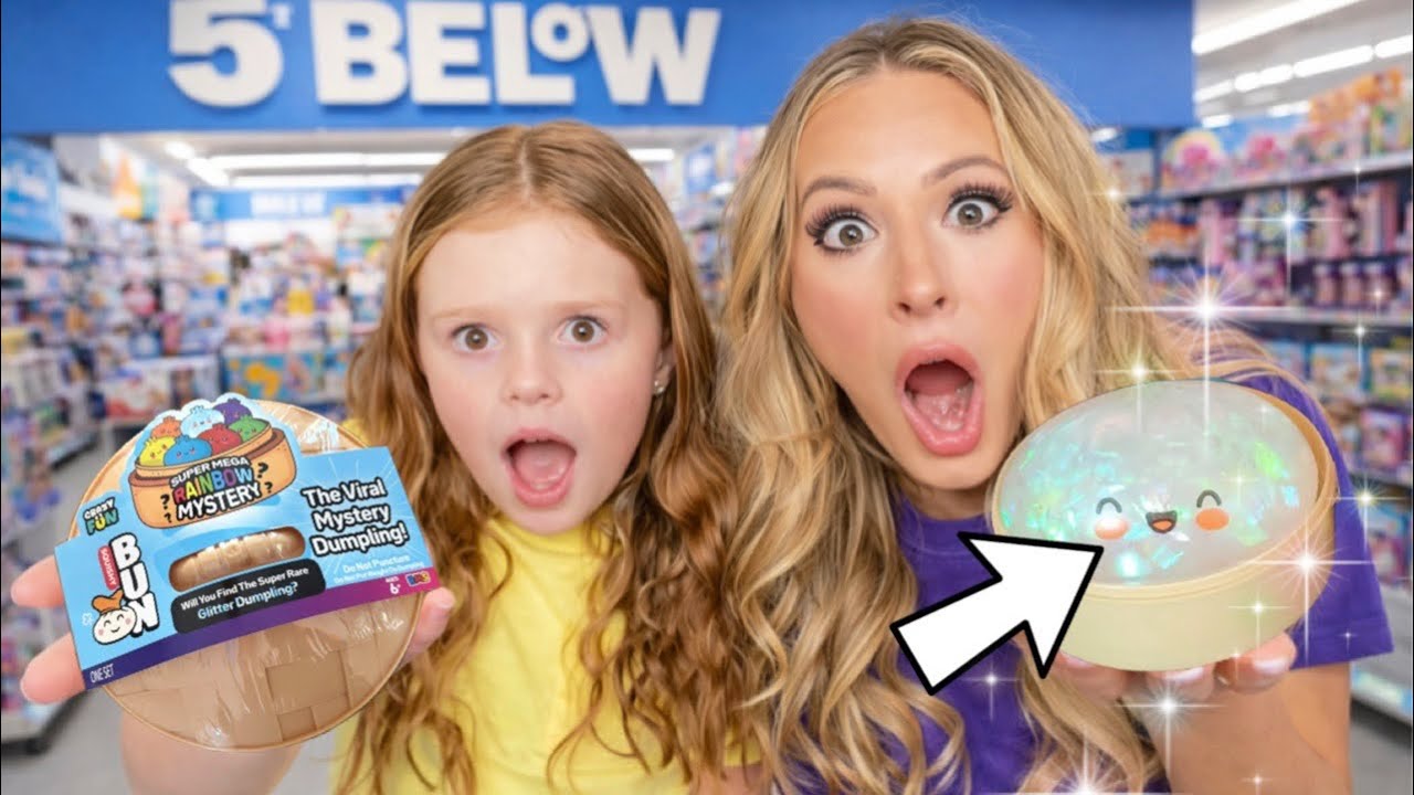 VIRAL DUMPLING HUNTING *WE FINALLY GOT THE GLITTER RARE* 😱🤭 #viral #trending #satisfying #shopping 
