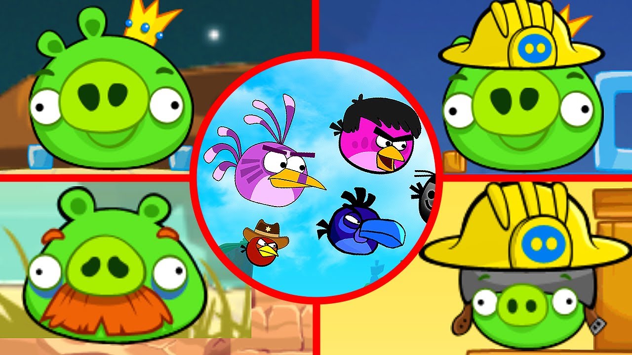 Angry Birds OCs Beta 2 - All Bosses (Boss Fight) 1080P 60 FPS