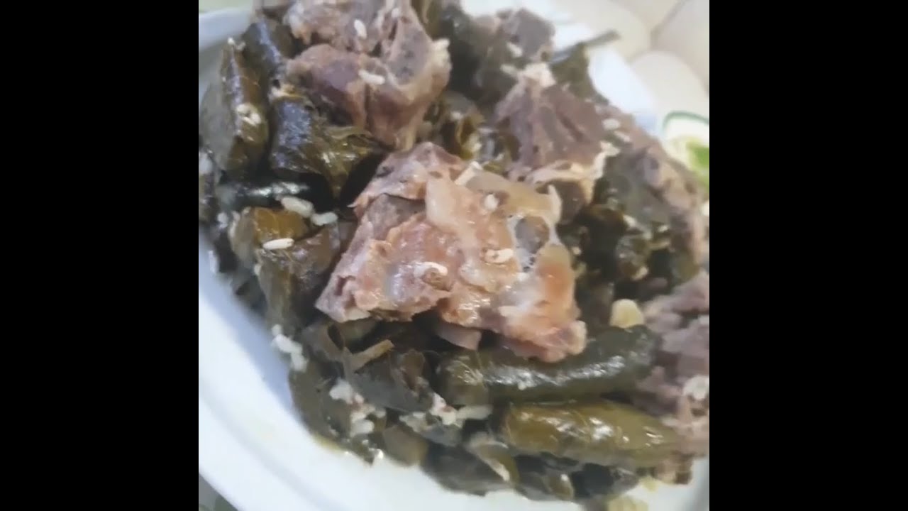 Arabisches Essen/Gefüllte Weinblätter