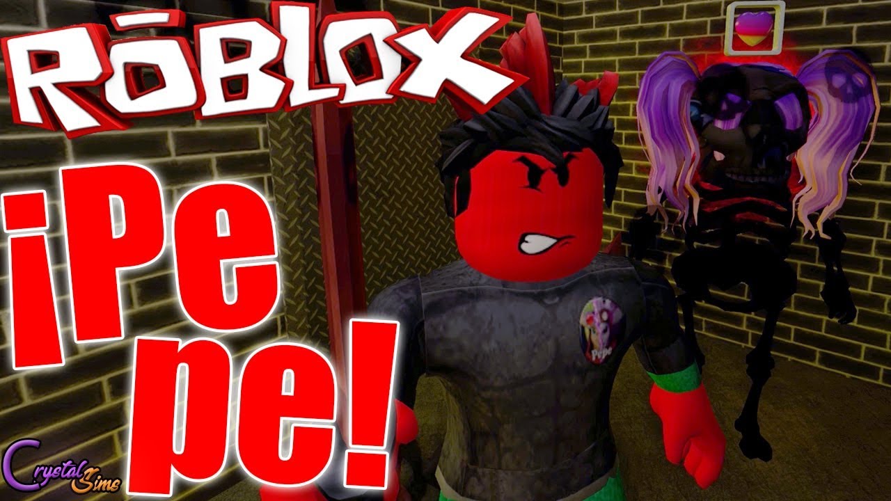 ME ENCIERRO CON PEPE SIN SABER QUE ES EL ASESINO | MURDER MYSTERY ROBLOX | CRYSTALSIMS