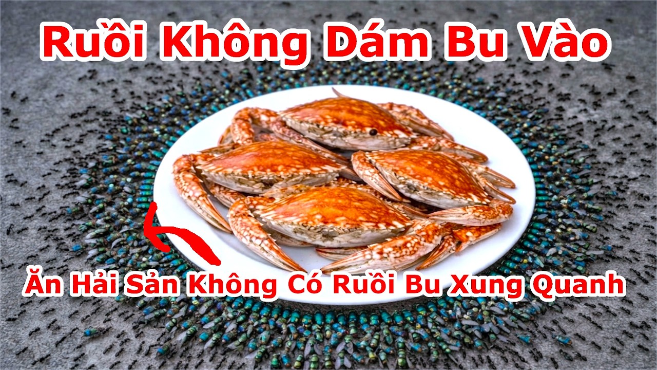 Thật Tiếc Nếu Không Biết Mẹo Này ! Cách Luộc Ghẹ Ngon Gấp 10 Lần & Đặc Biệt Không Có Ruồi Bu Khi Ăn