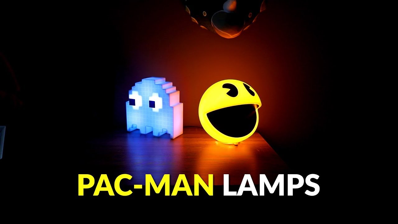 Pac-Man Lamps