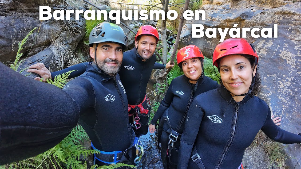 Barranquismo en Bayárcal, otra forma divertida de disfrutar de la provincia de Almería