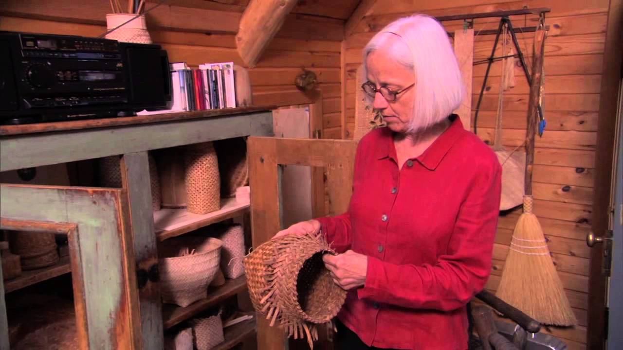 Basketmaker Dona Look on her studio and basketry