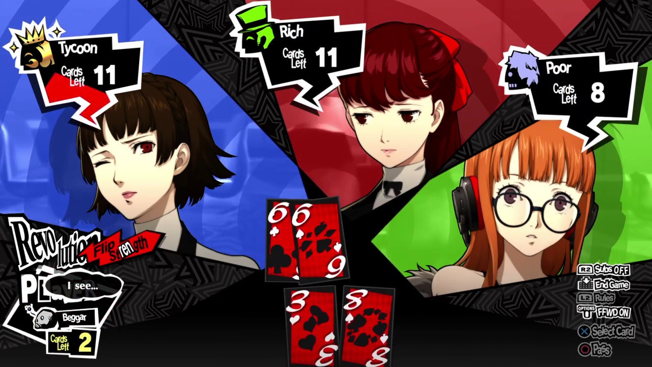 Persona 5 Royal, но Касуми поддерживает меня в Tycoon