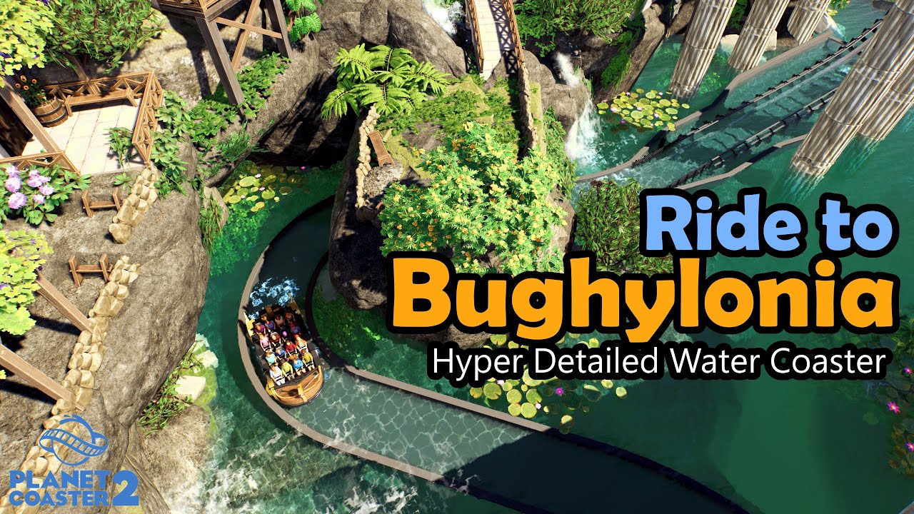 Ride to Bughylonia: Full Coaster POV | Planet Coaster 2