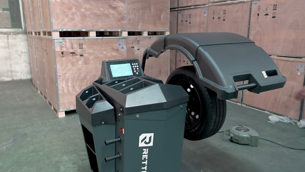 RETTER CB3020 – Automatische Radwuchtmaschine mit Laser & UHD Display | Profi Reifenservice