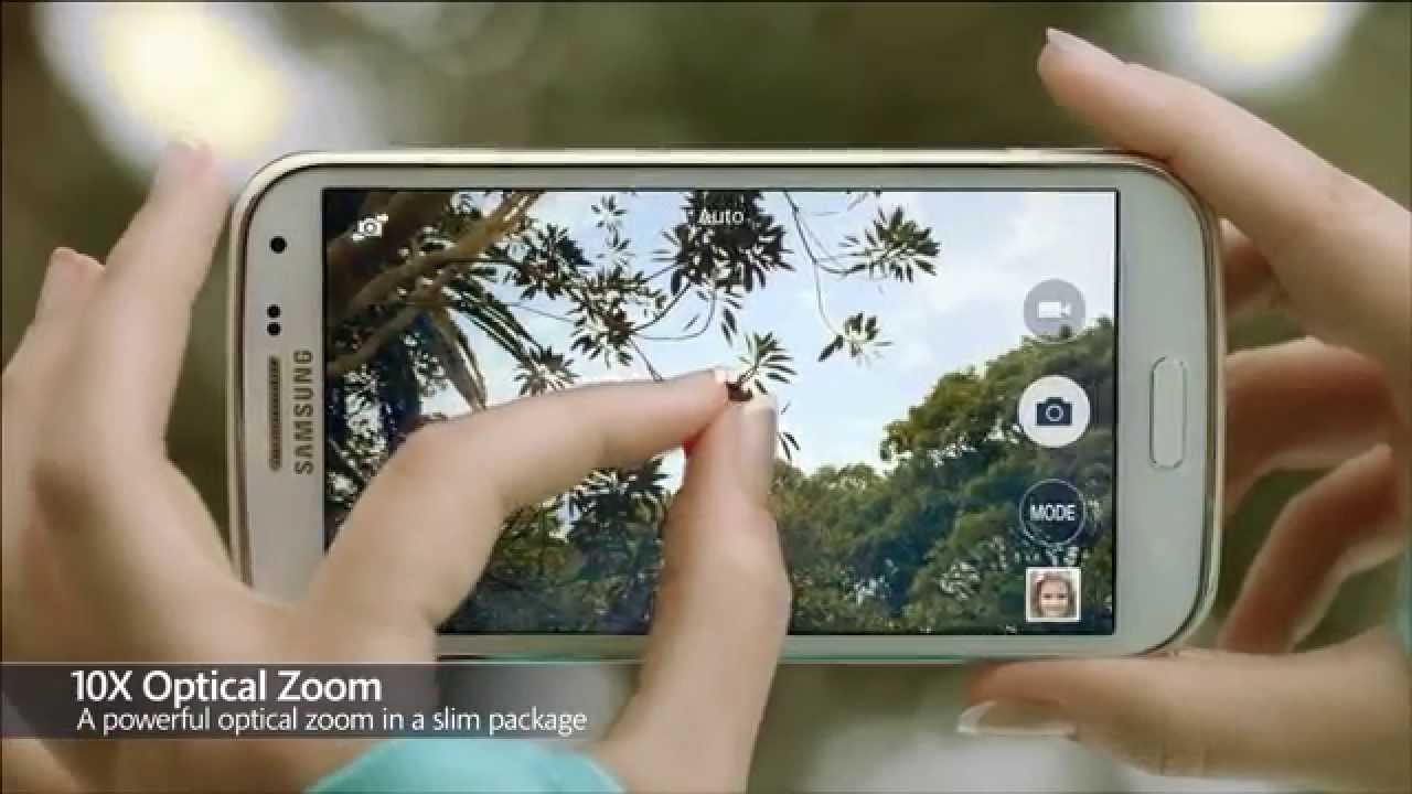 Samsung GALAXY K Zoom - 10X Optik Zoom
