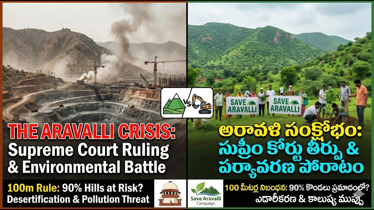 ఆరావళి  గుర్తింపు సంక్షోభం, Aravalli Under Siege: The Battle Over New Mining Rules