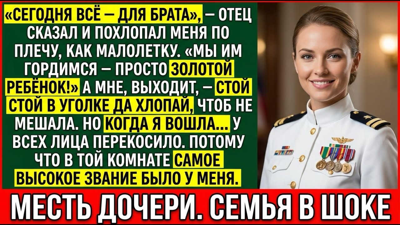 Семья При Всех Назвала Меня Позором — Но Когда Встали 300 Военных, У Них Отняло Речь….