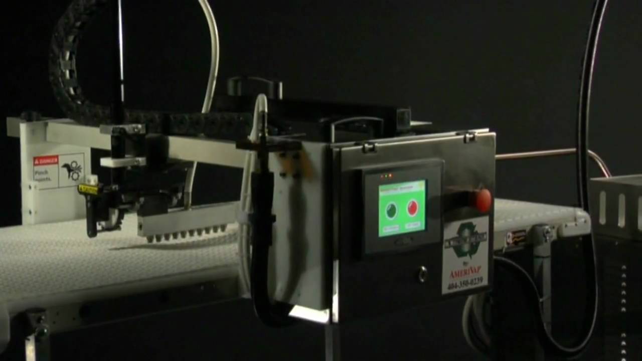 Limpieza de la cinta transportadora y desinfección con vapor seco de vapor - AmeriVap - Steam