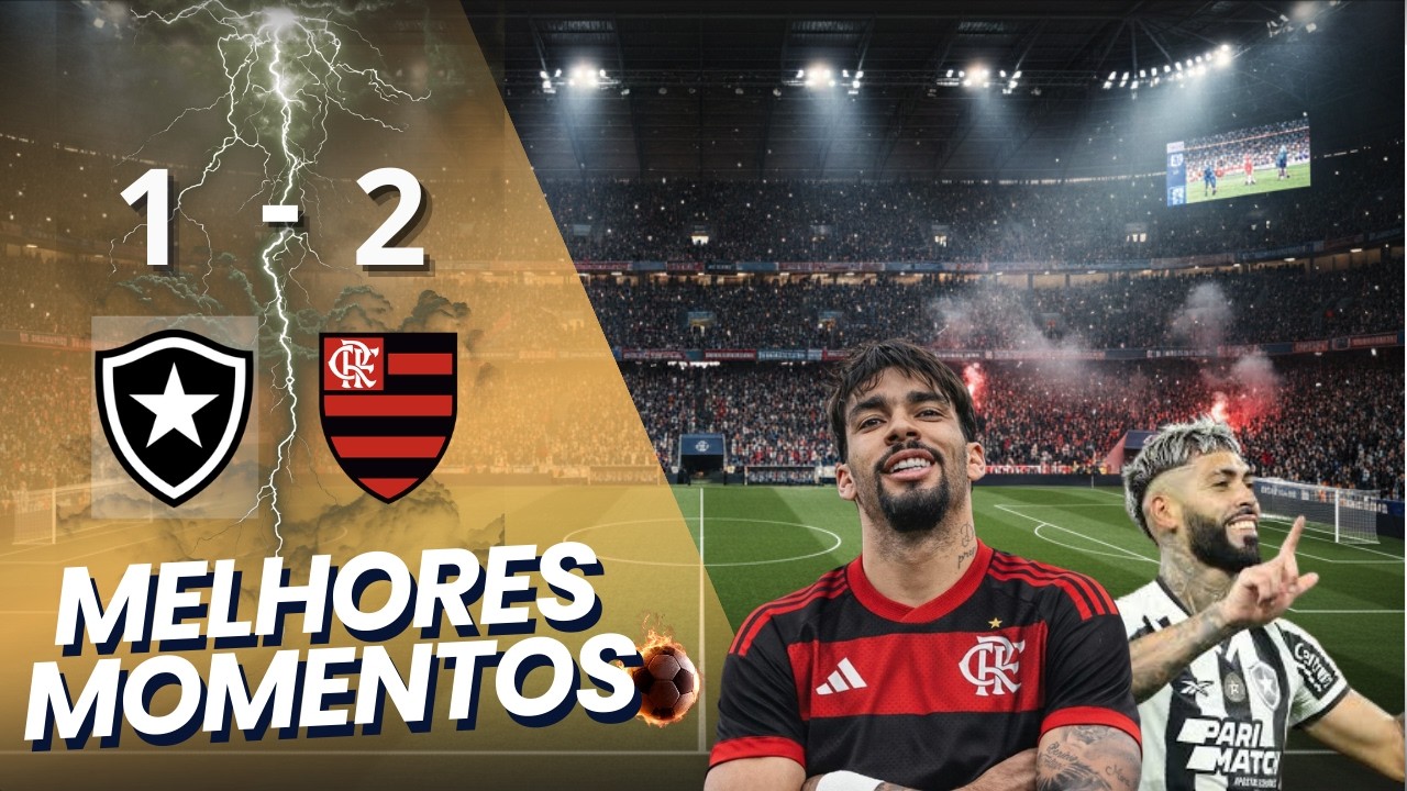 PAQUETÁ FAZ PRIMEIRO GOL | FLAMENGO ELIMINA BOTAFOGO | CARIOCA BOTAFOGO 1 X 2 FLAMENTO