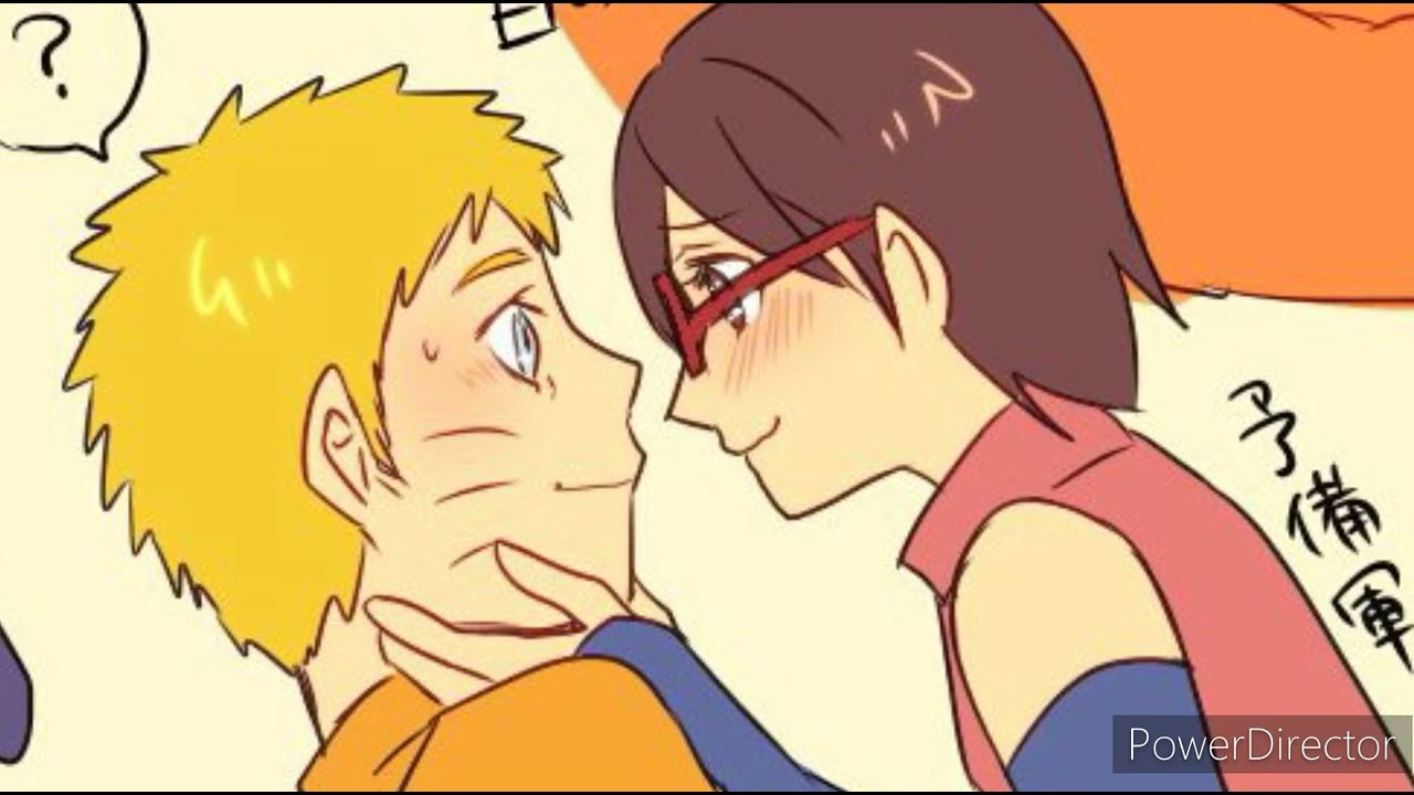 Sarada's innocent crush on Naruto