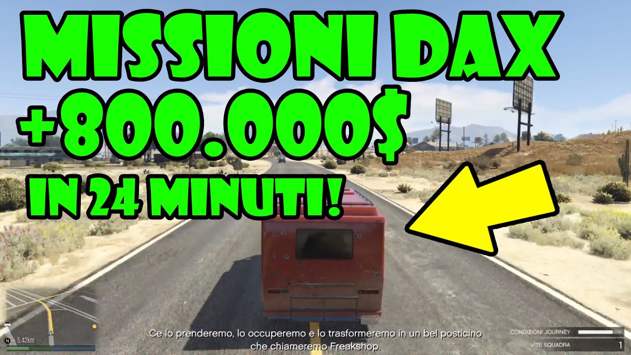 COME FARE LE MISSIONI DI DAX PER SBLOCCARE IL LABORATORIO DI ACIDI | SOLDI FACILI GTA 5 ONLINE ITA