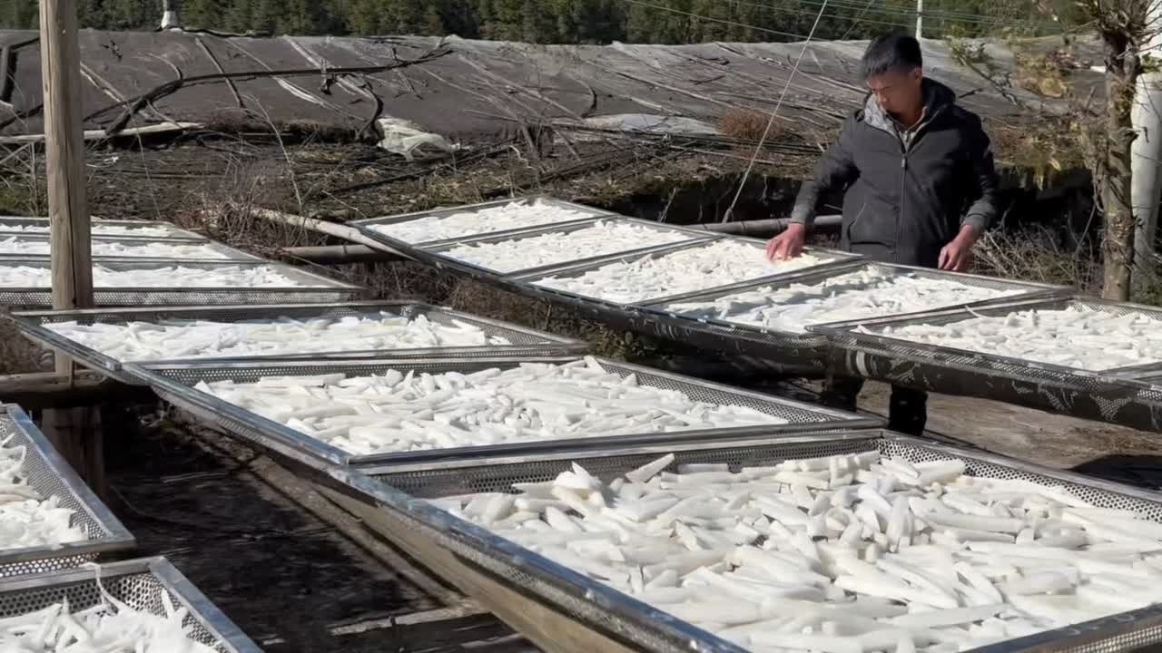萝卜干做两天就能吃了