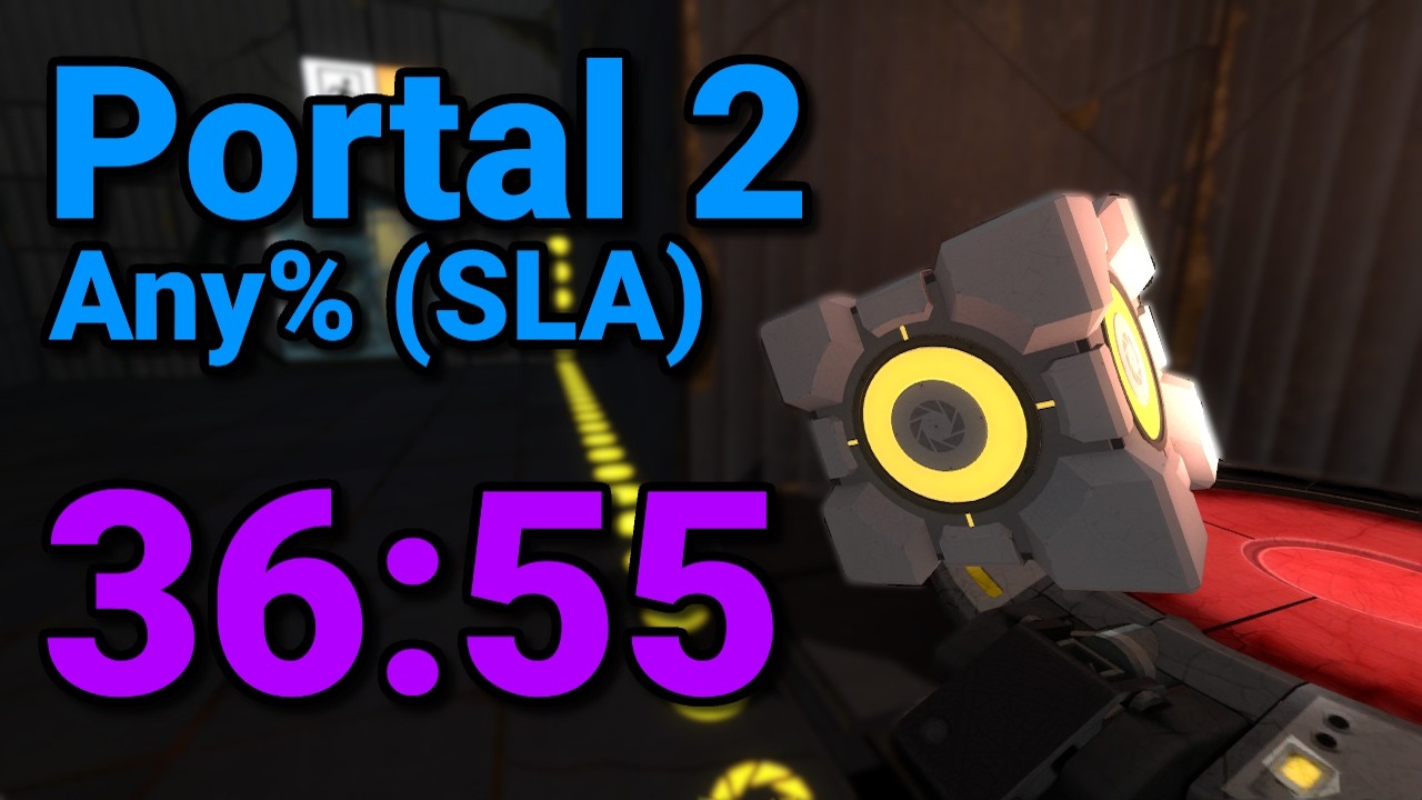 Portal 2 Any% Speedrun in 36:55 (World Record)