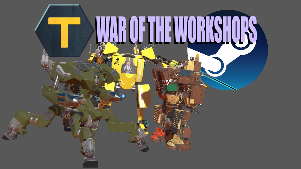 Man Yells At Mechs For An Hour | Trailmakers War of the Workshops Part 1