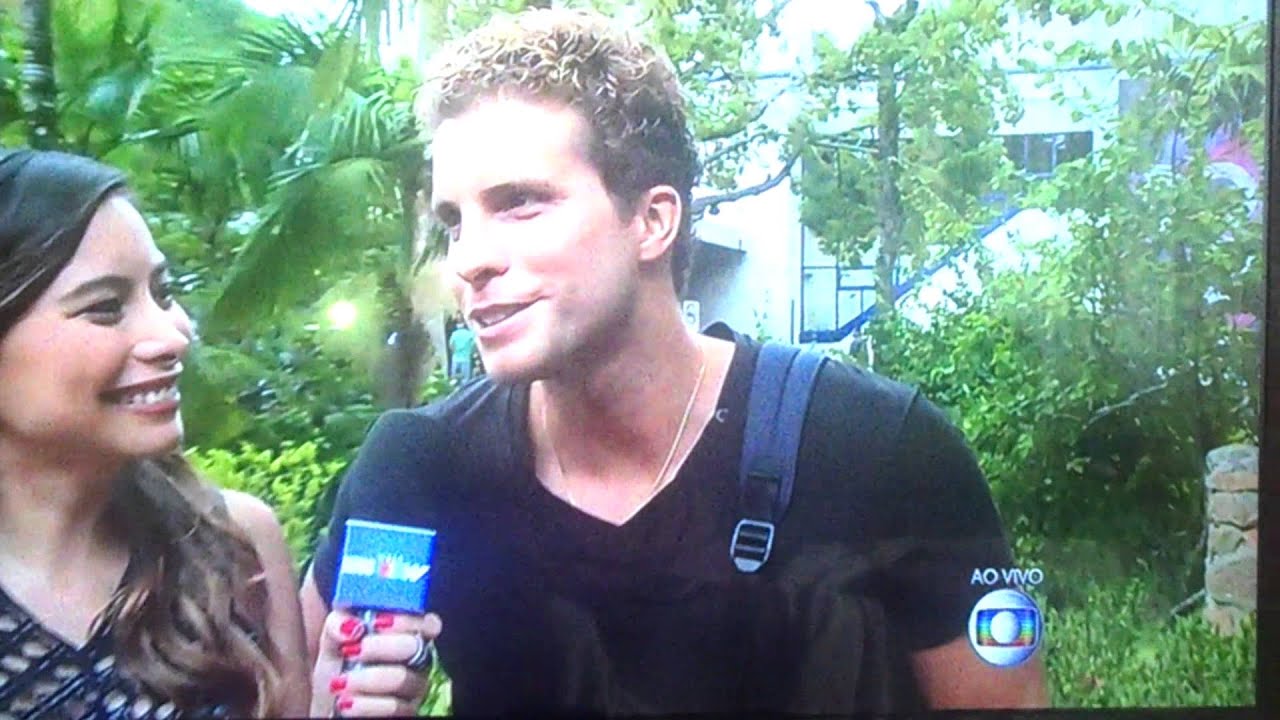 Thiago Fragoso lembrando entrevista à Se Liga!