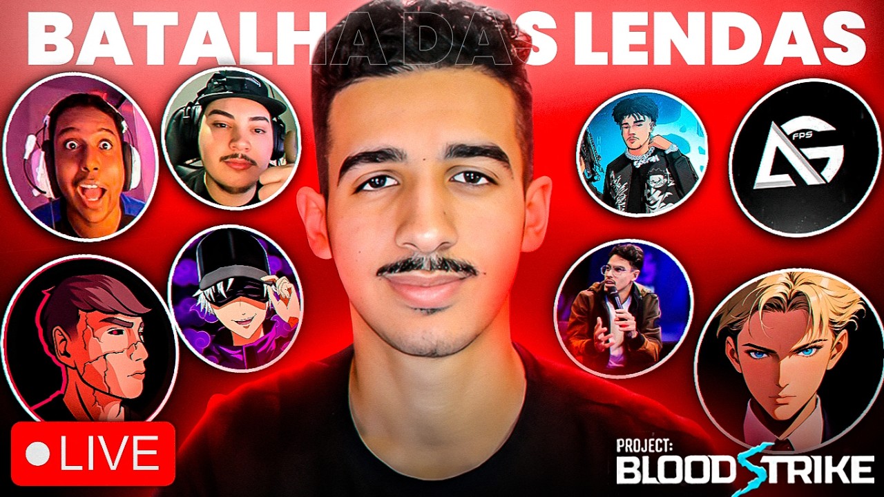 BATALHA DAS LENDAS NO BLOOD STRIKE!!!