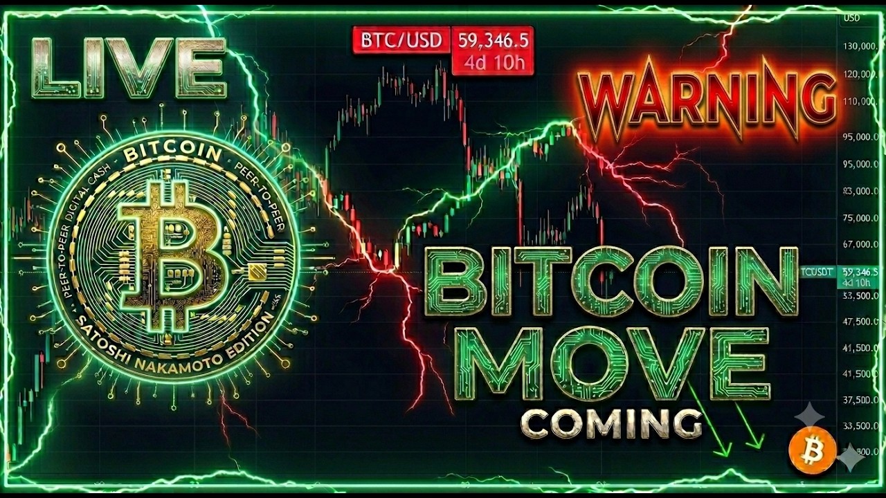 SUB 50K Bitcoin VERY SOON!? MSTR CRASH! Preparing For End of Bear Market! Bitcoin MSTR Dogecoin LIVE