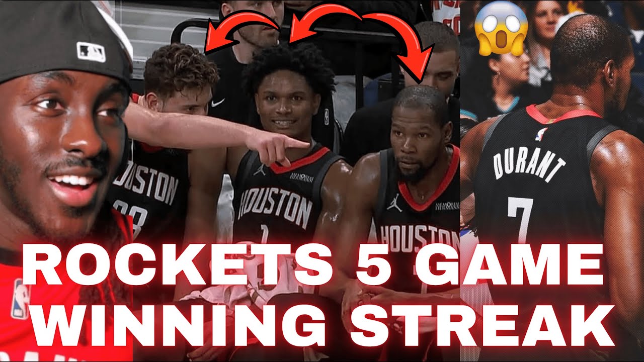 ROCKETS 5 GAME STREAK.. Rockets Vs Grizzlies Highlights Reaction