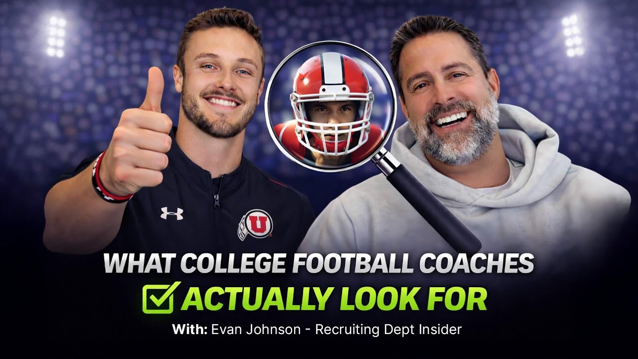 What College Football Coaches Actually Look For With Evan Johnson