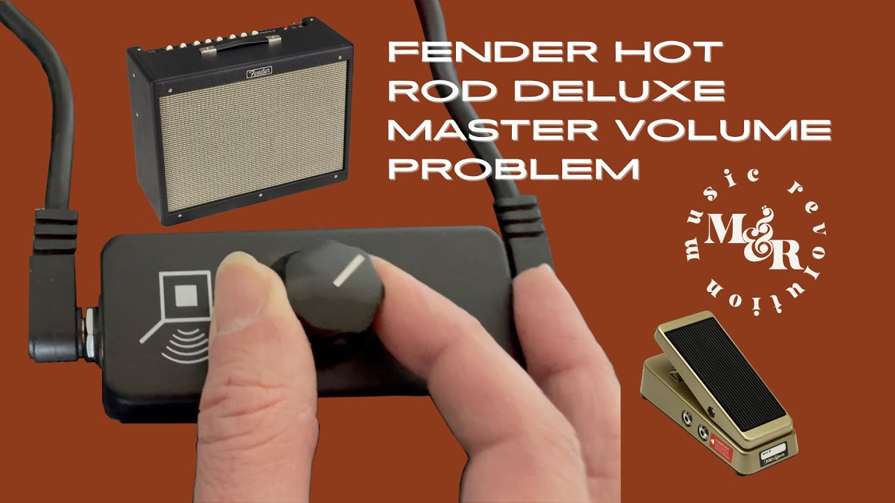 How to connect the JHS Little Black Box or Volume Pedal: Fender Hot Rod Deluxe Master Volume Problem