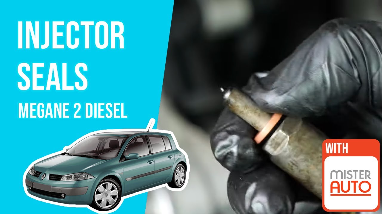 How to replace injector seals Megane mk2 1.5 dCi 🚗