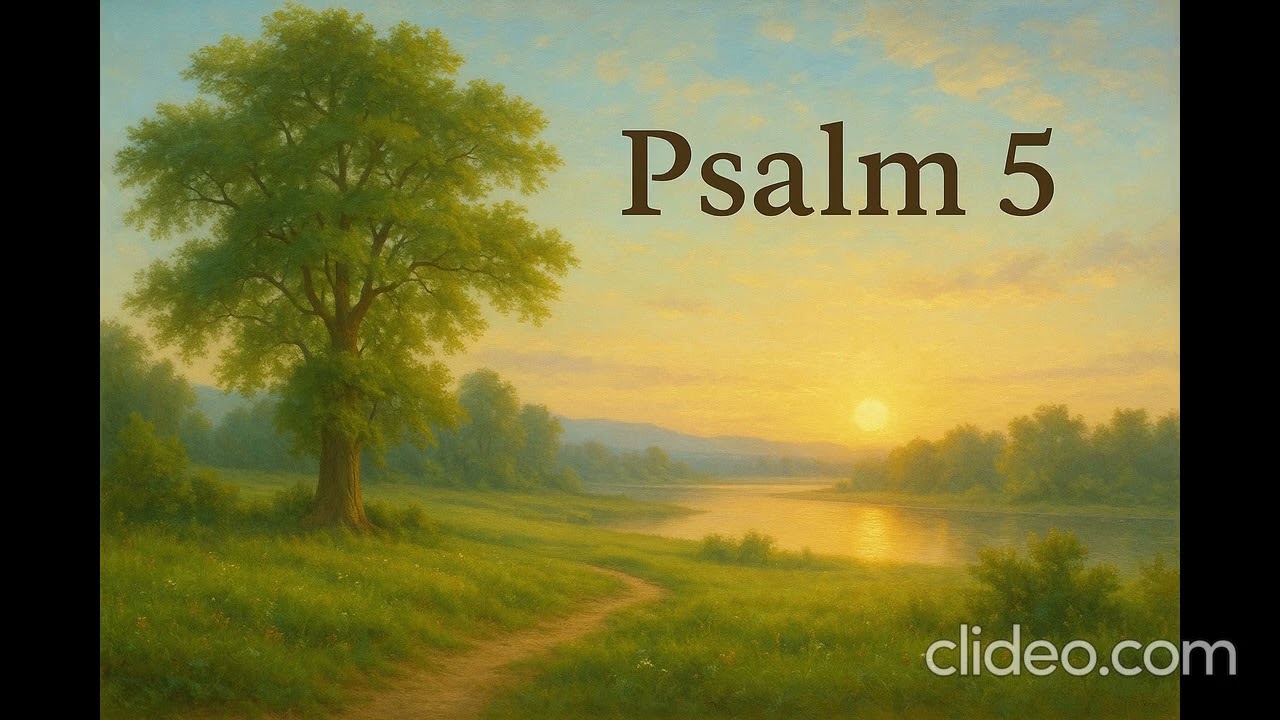 Psalm 5 Gesungen