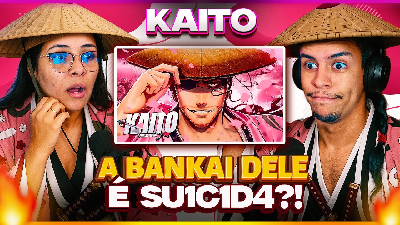 KAITO: Shunsui Kyoraku | Katen Kyōkotsu (Bleach) | [Casal Jounin React] 🔥