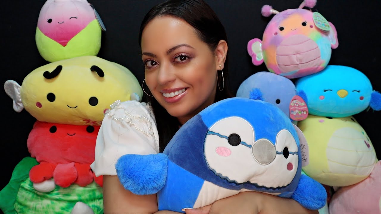 ASMR| Squishmallow Collection for the BEST SLEEP of Your Life! (fabric sounds, tapping)