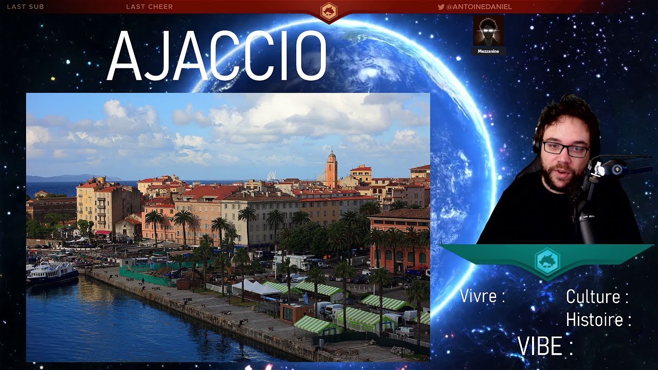 Ajaccio - Classement des villes de France d'Antoine Daniel (officiel et scientifique)