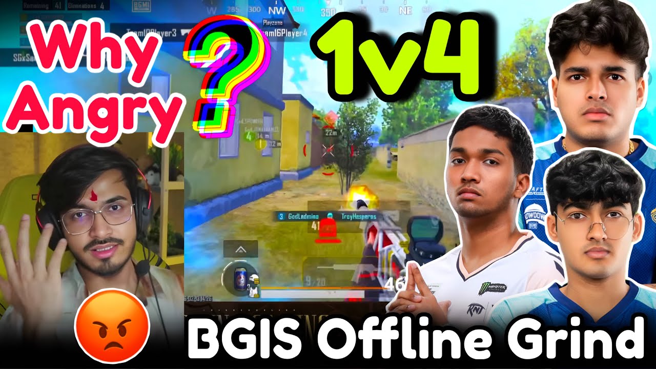 🇮🇳Why Admino Angry😡ADMINO vs GOBLIN🥶 B2B 1v4🔥 GODL BGIS Grind 🏆