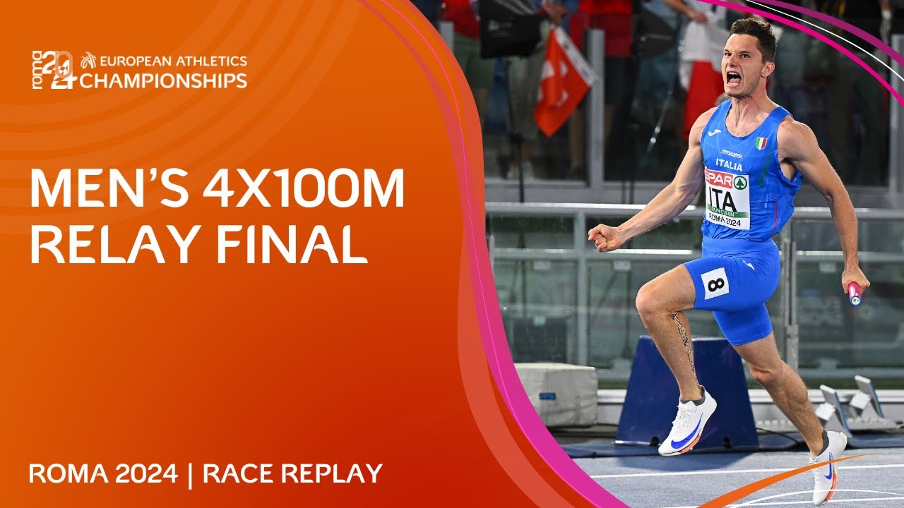SUPER ITALIA! 🇮🇹 Men's 4x100m final replay | Roma 2024