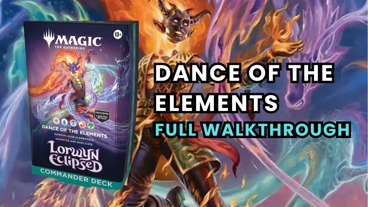 Dance of the Elements Commander Precon | Ashling the Limitless | Mass of Mysteries | Lorwyn Eclipsed