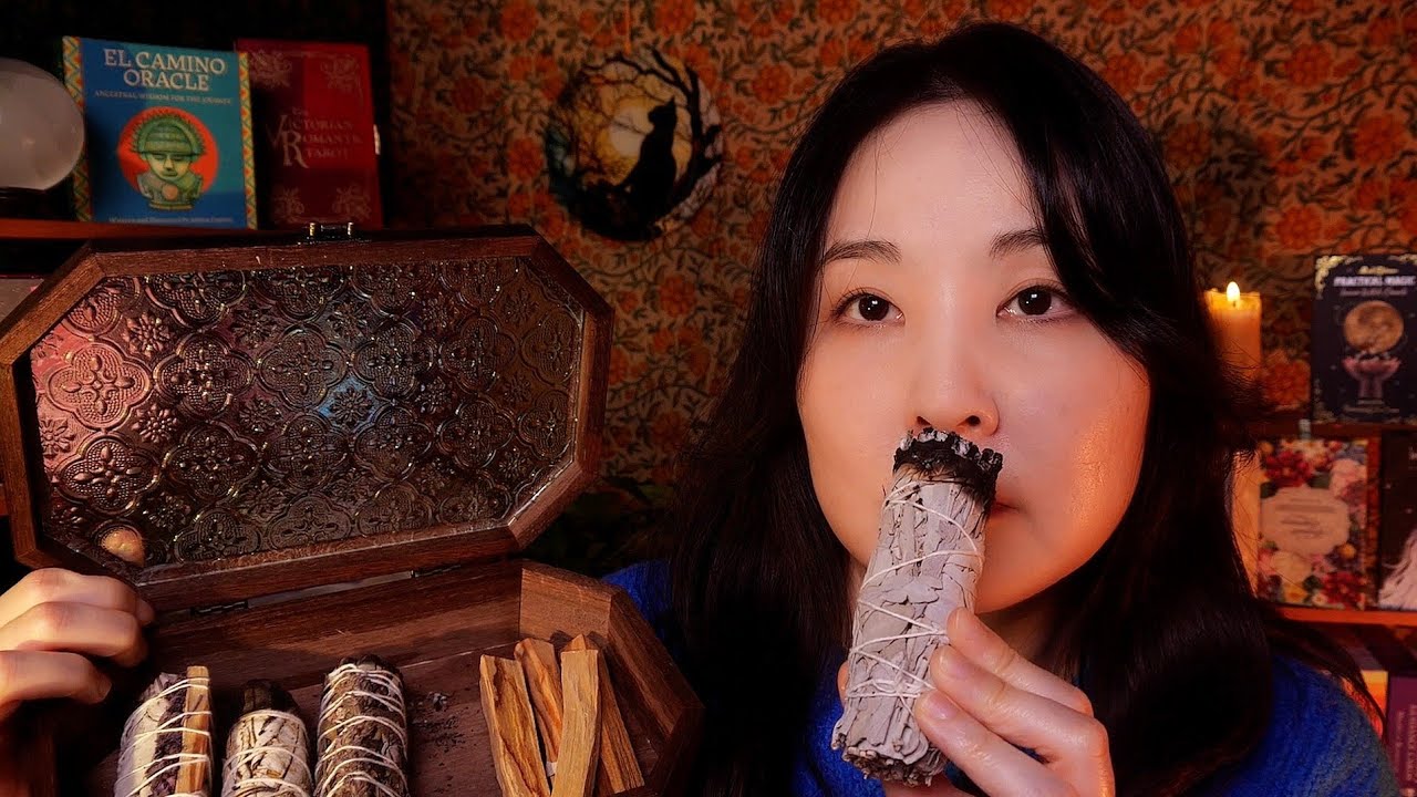 🎬 촬영 소품 비하인드｜수상한 타로 카드 가게 상황극 ASMR