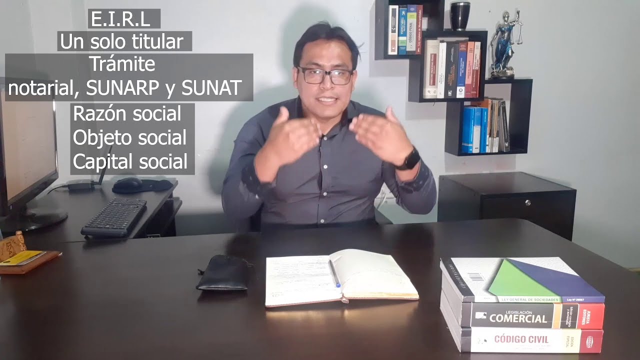 Persona natural con negocio y E.I.R.L FUNCIONAMIENTO, ventajas y desventajas