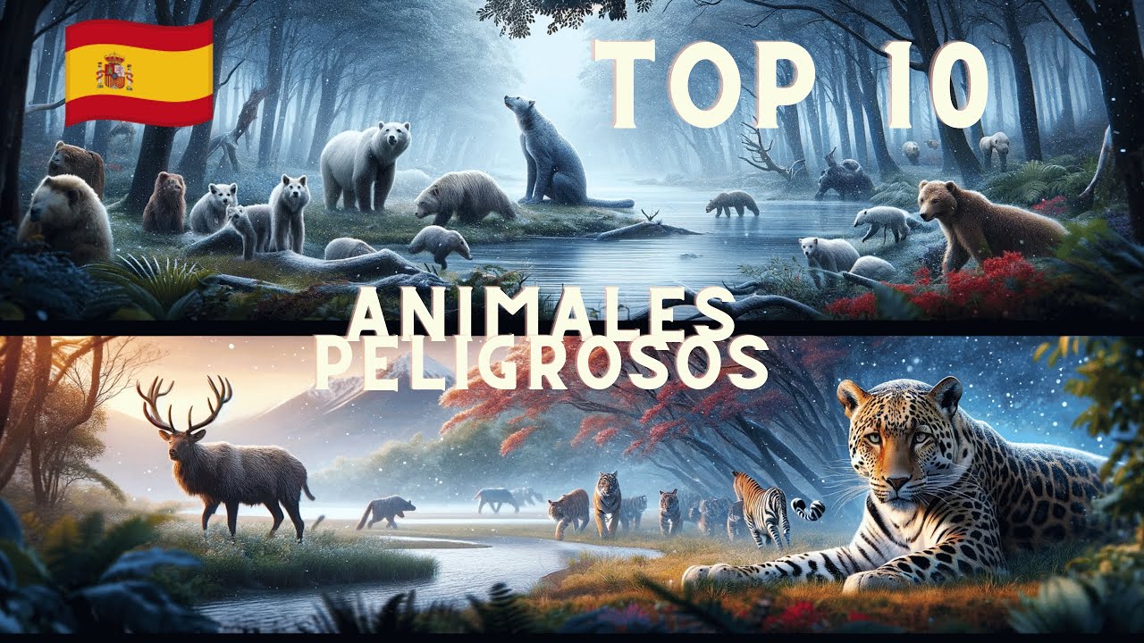 Sorprendente Lista de los TOP 10 ANIMALES PELIGROSOS EN ESPA&Ntilde;A