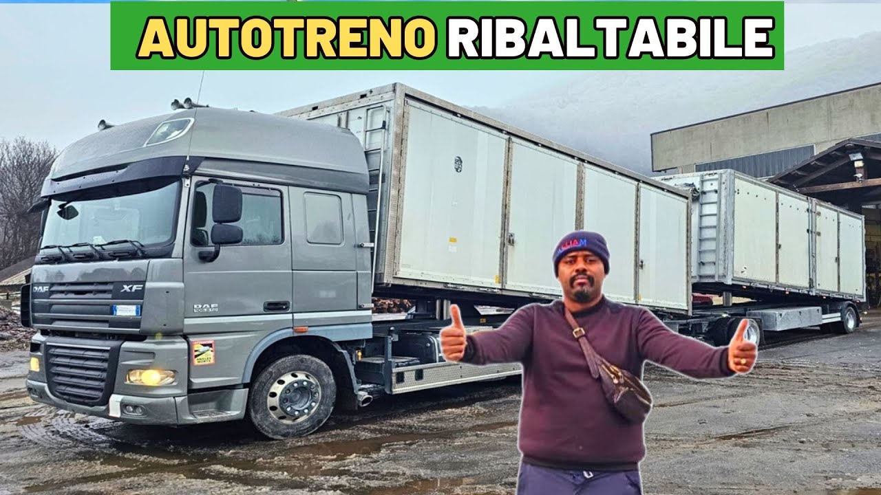 DAF XF 105.510 Motrice Ribaltabile + Rimorchio Zorzi
