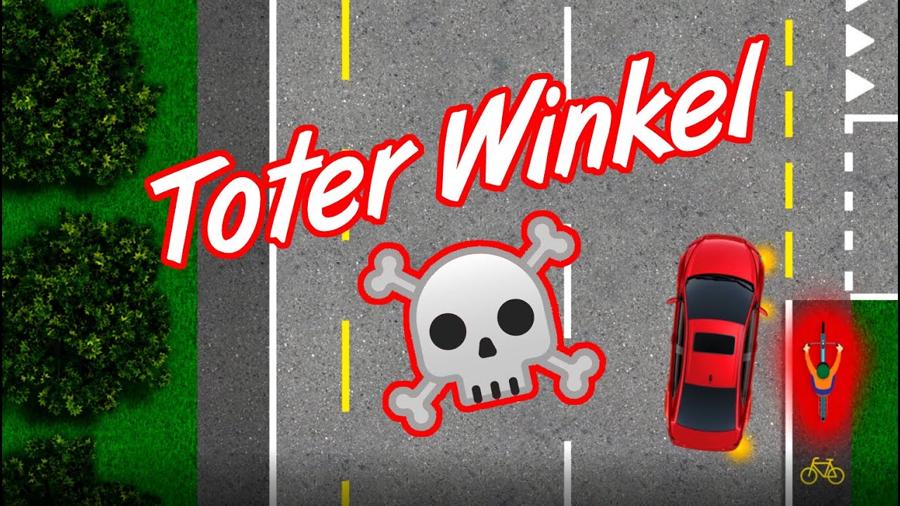 Toter Winkel beim Autofahren