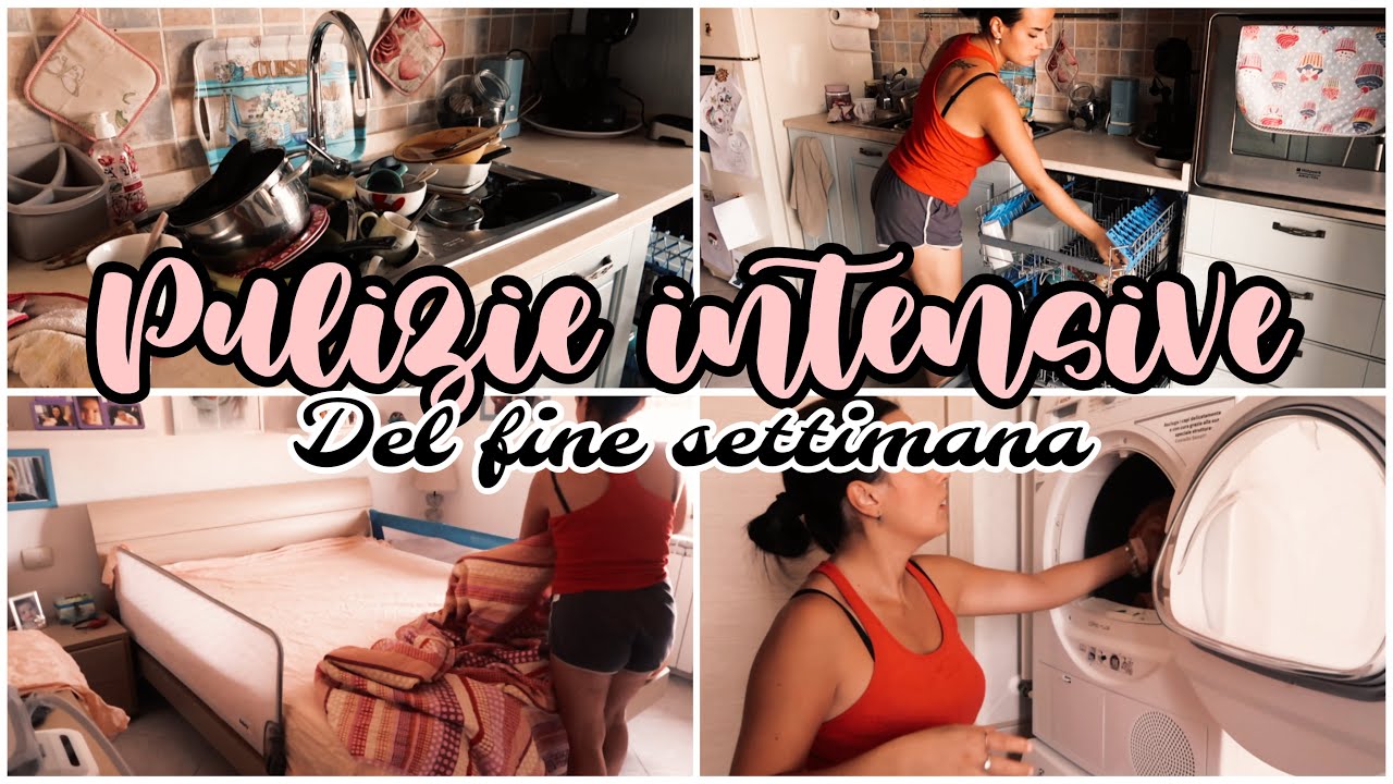 PULIZIE DI CASA del FINE SETTIMANA / Gabry's Home
