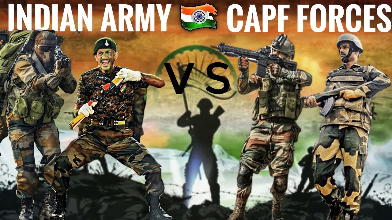 INDIAN ARMY vs CAPF Forces | #100_days_challenge