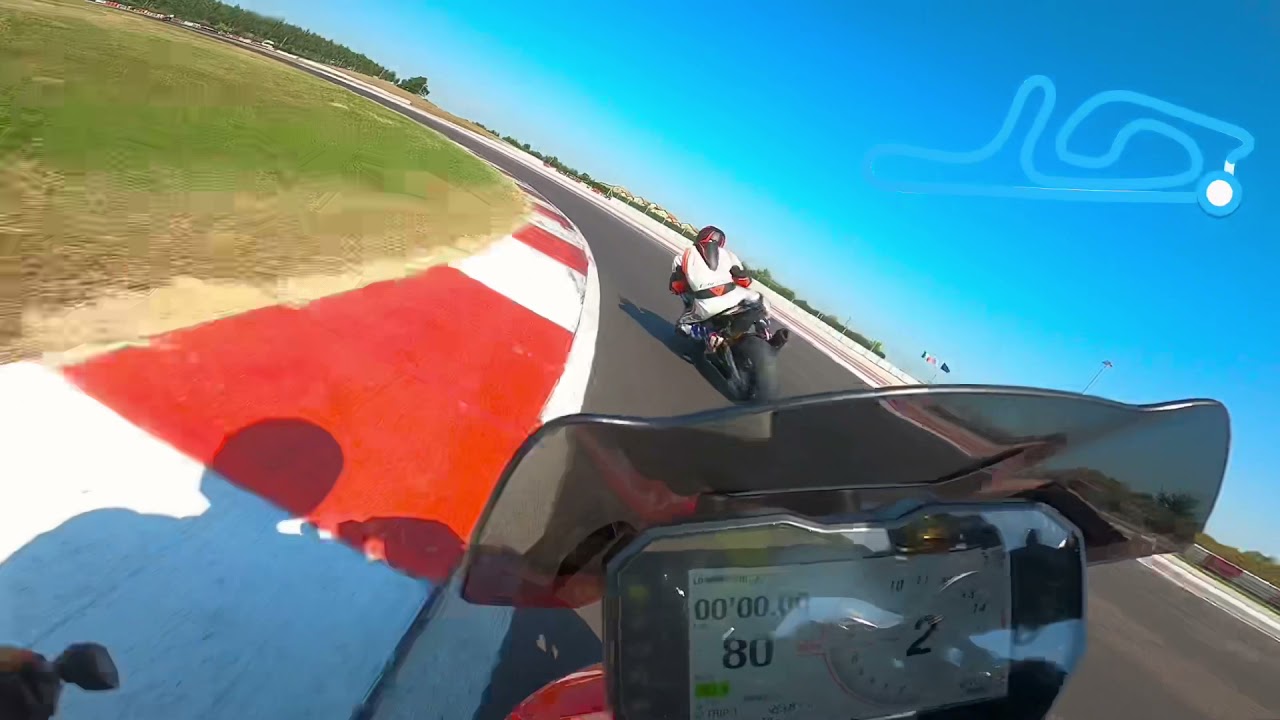 Ducati Streetfighter v4s, Cremona Circuit DartRace