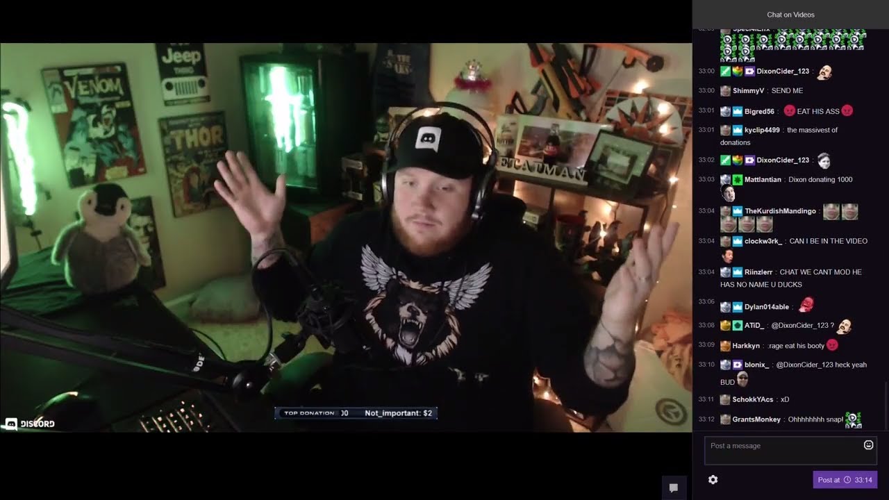 Timthetatman Gets $3000 In donations from Not_Important