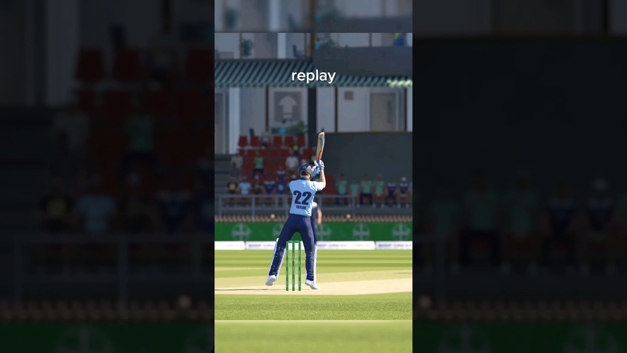 Attempting Helicopter Shot in Cricket 24 #ps5 #cricket24 #careermode