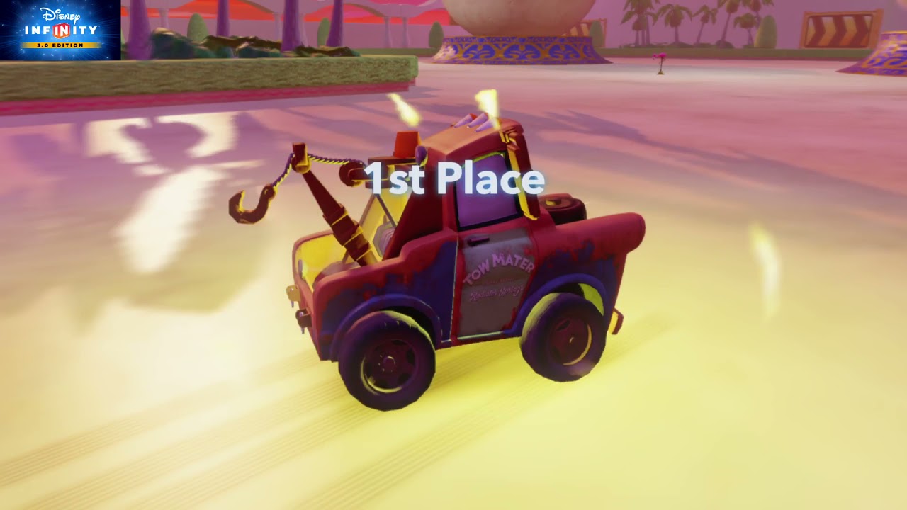 MATOR on tbe race track(s) - Disney Infinity 3.0 Toybox Speedway