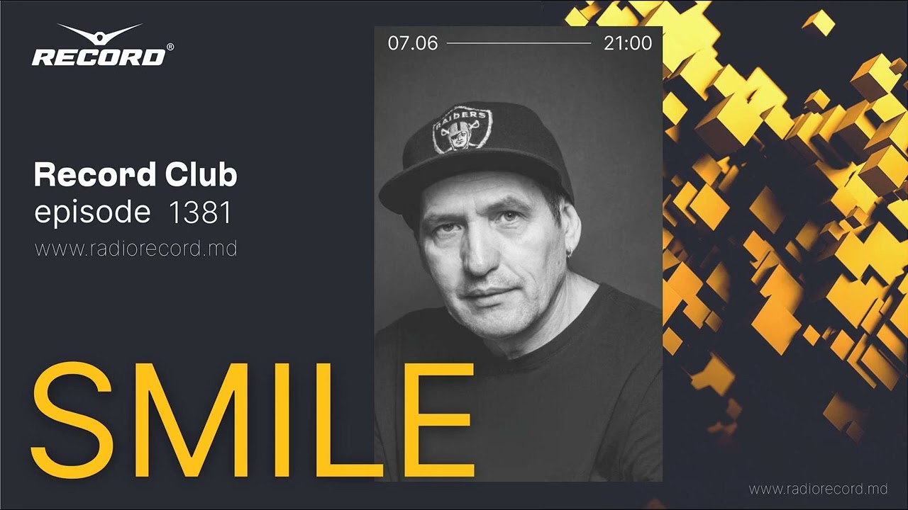 [house DJ Mix] DJ SET BY DJ SMILE - Live on radio RECORD Moldova/episode 1381/2023-07-06