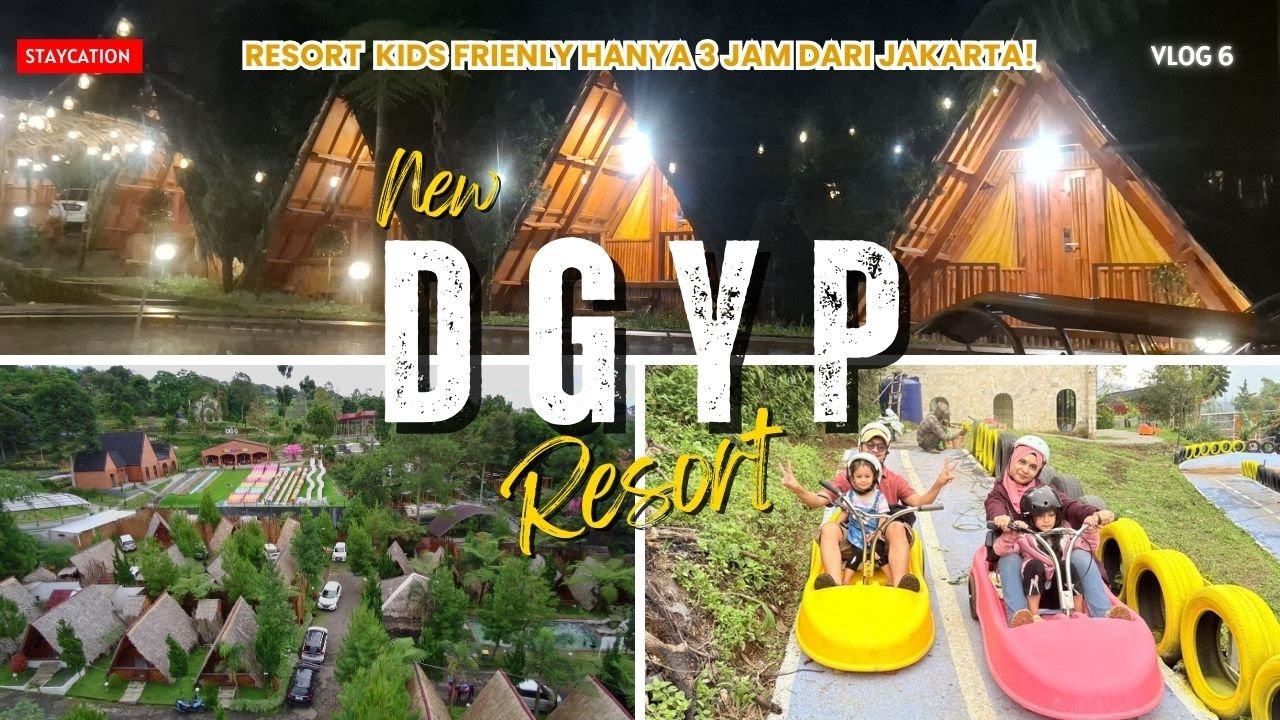 STAYCATION BEBAS MACET 3 JAM DARI JAKARTA, NEW DGYP / NIMO RESORT CIATER SUBANG PILIHAN TEPAT.
