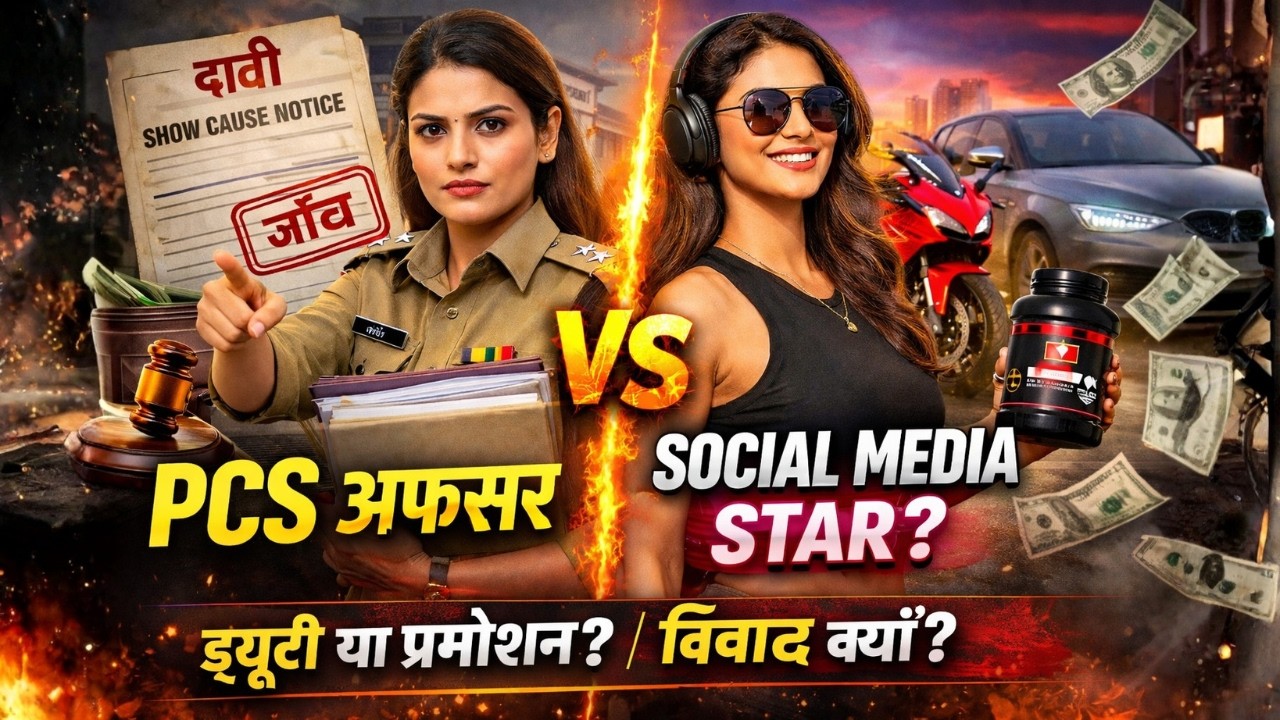 PCS Officer Oshin Sharma Controversy | सरकारी अफसर या Social Media Influencer?